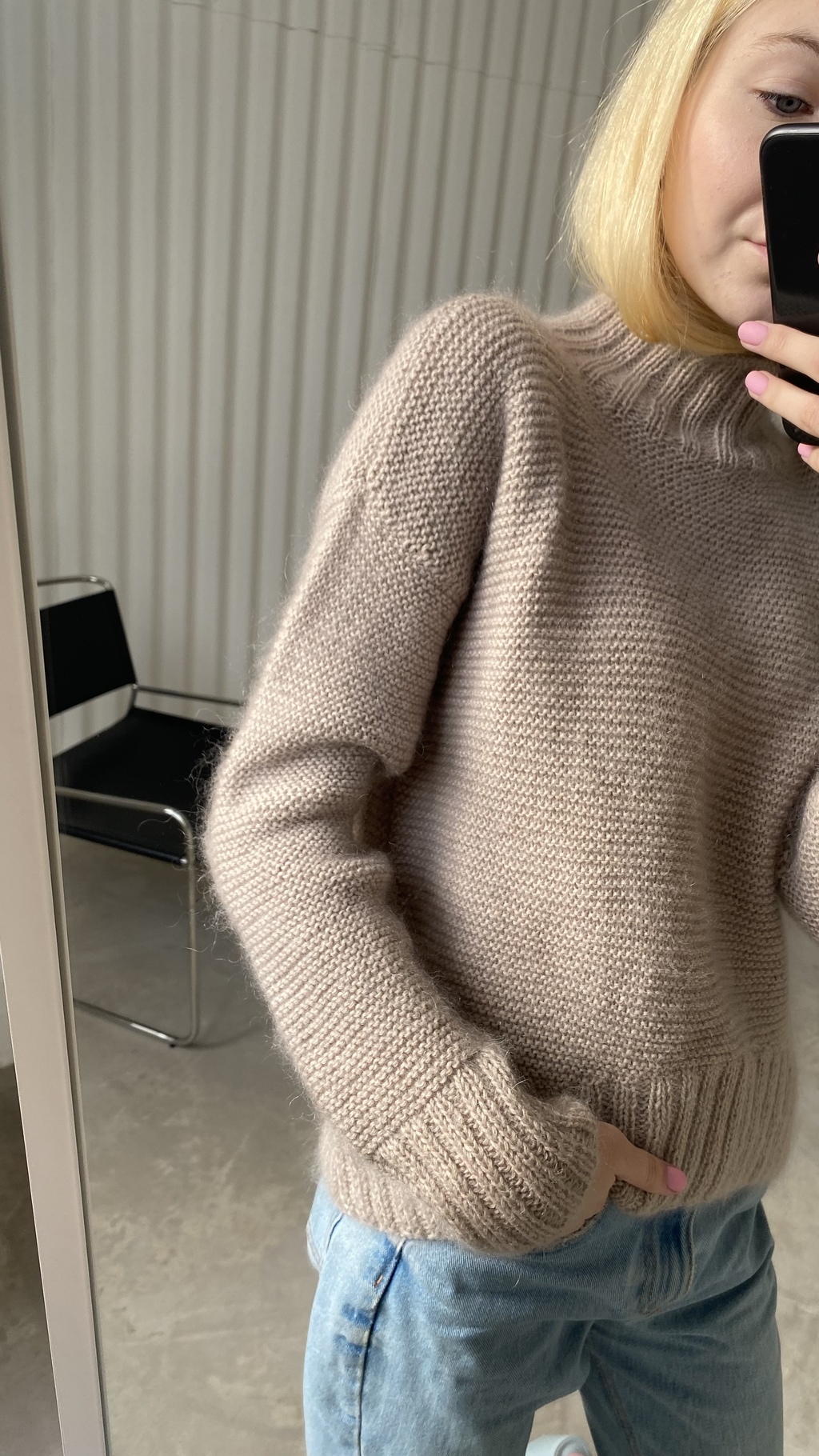 Свитер "Альпы" латте