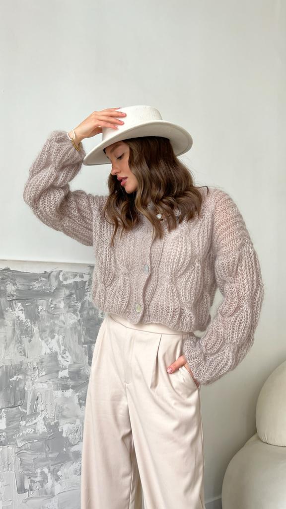 Кардиган "Перламутр" латте