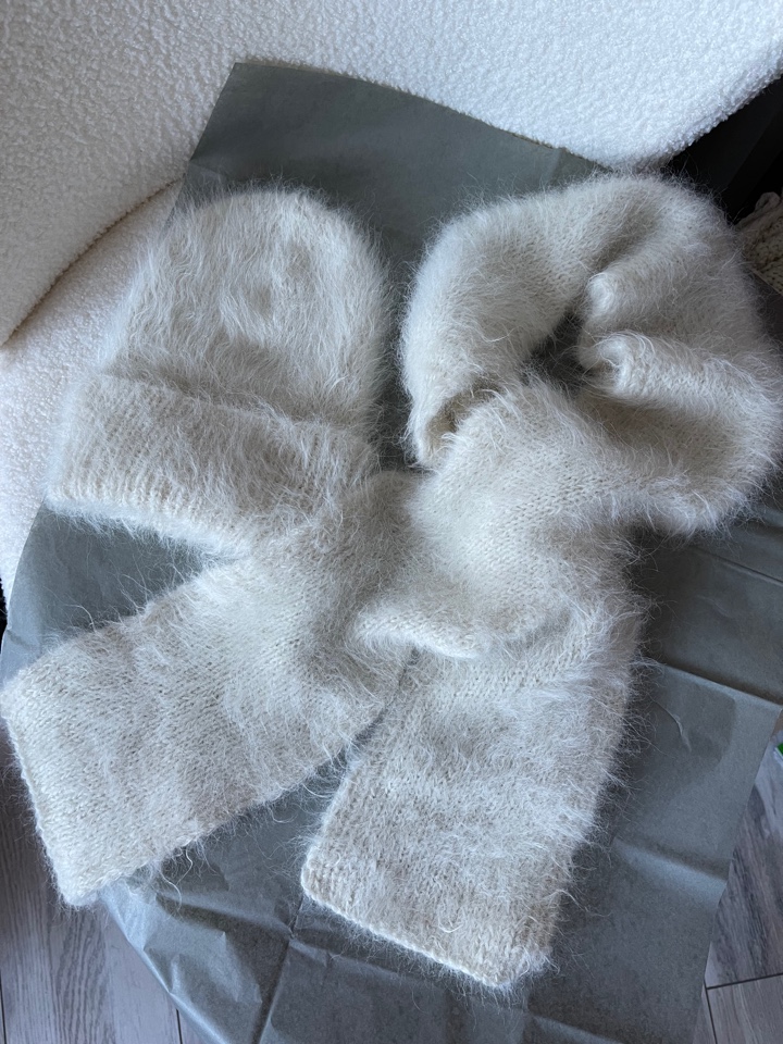 МК Шапка и шарф Touch me