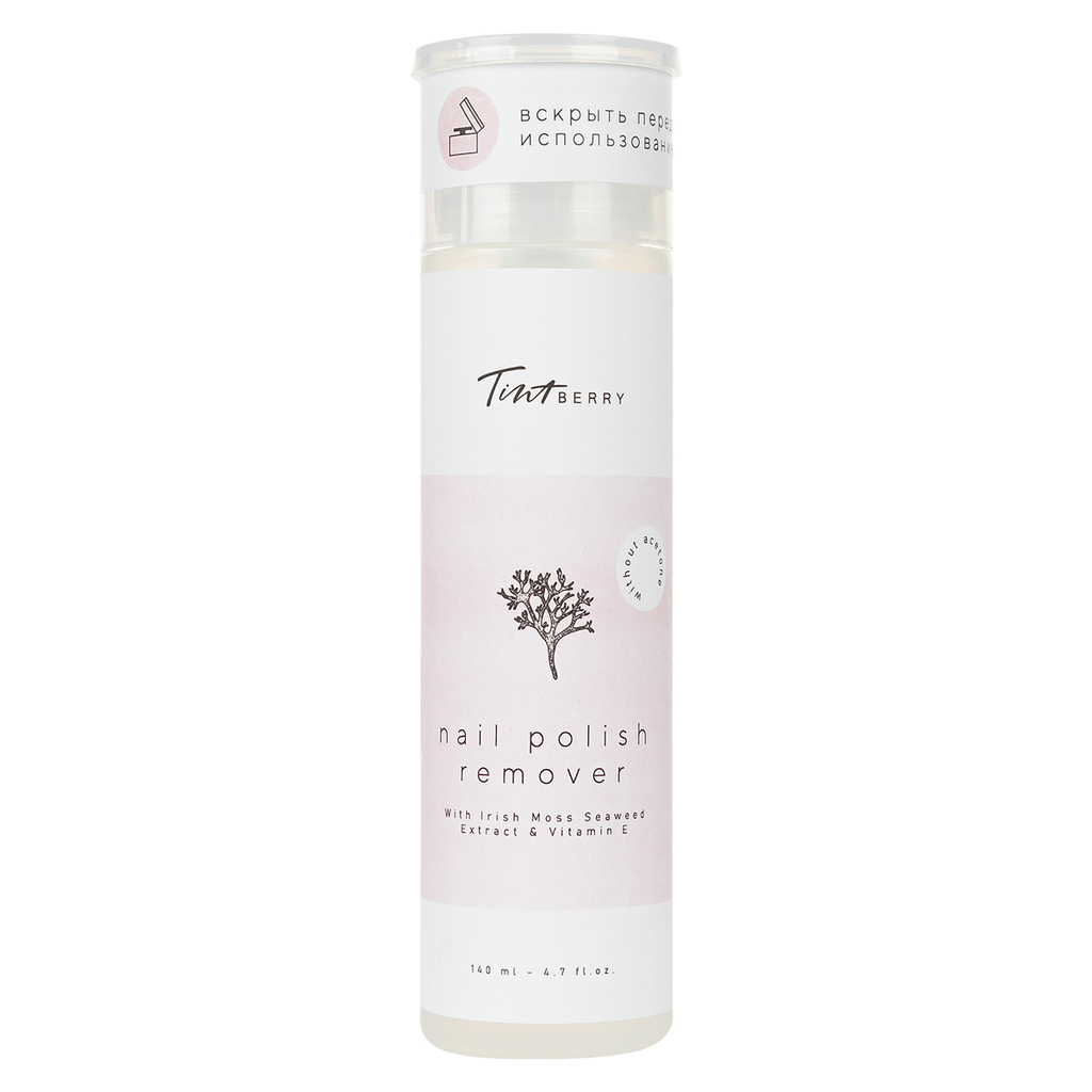 Nail Polish Remover acetone-free with Irish Red Seaweed Extract