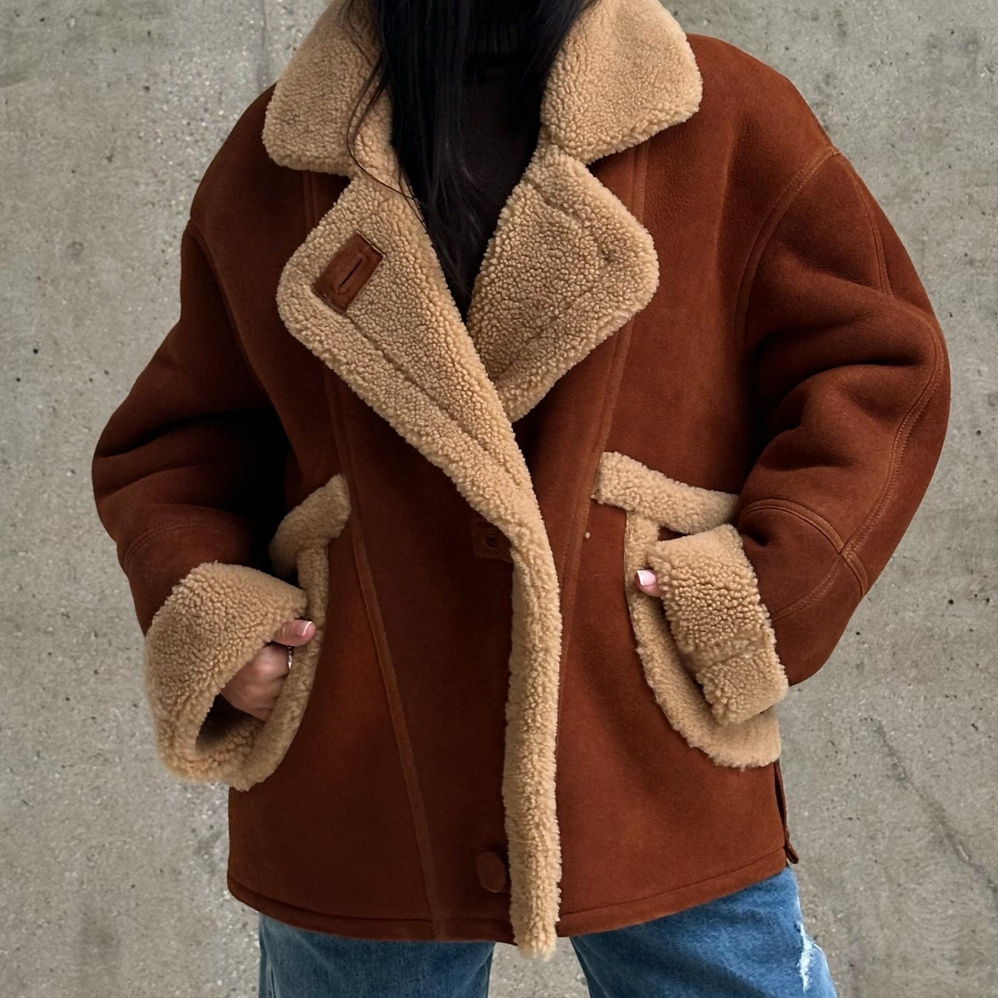 Дубленка из овчины Vintage