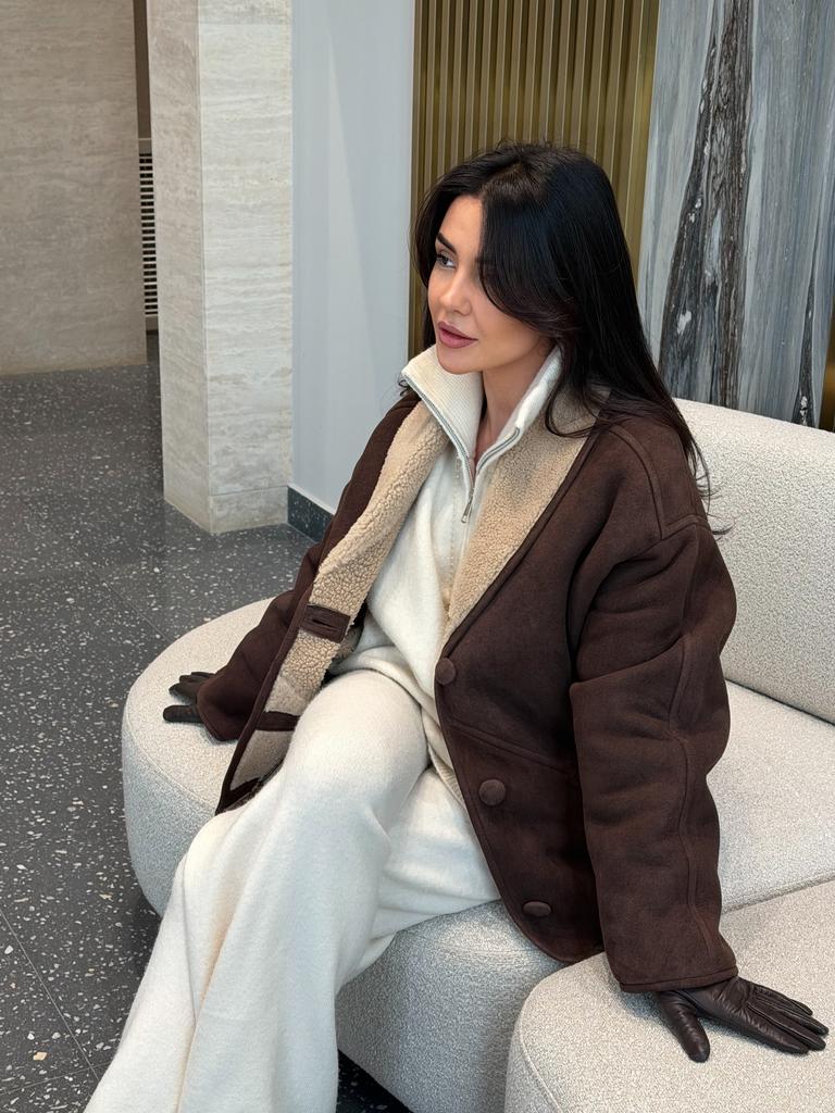 Дубленка из овчины Lily Brown