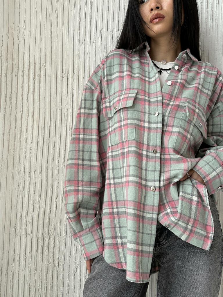 Рубашка L'OVER  GREEN