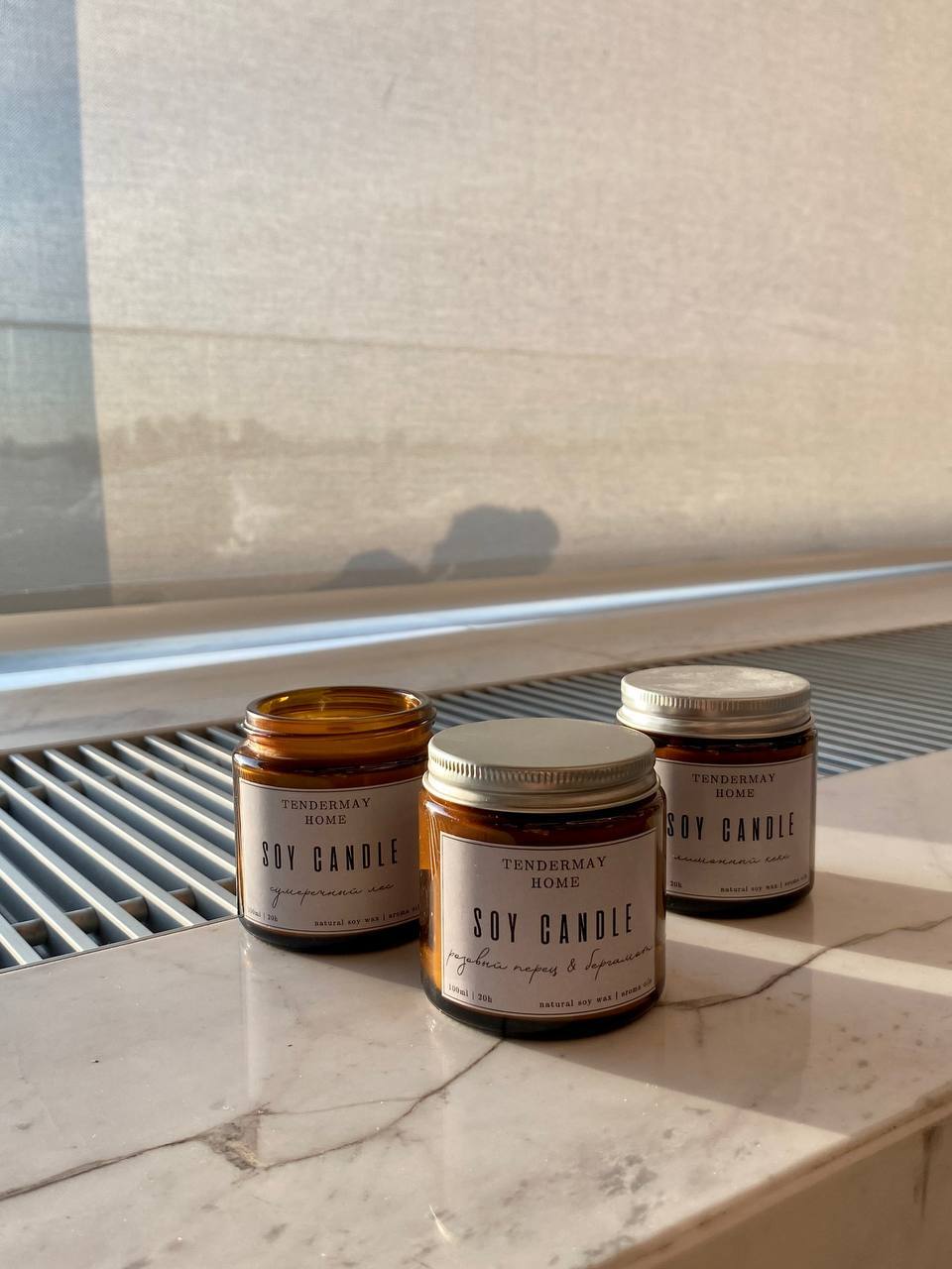 Свеча ПИОН И ЗАМША 100г