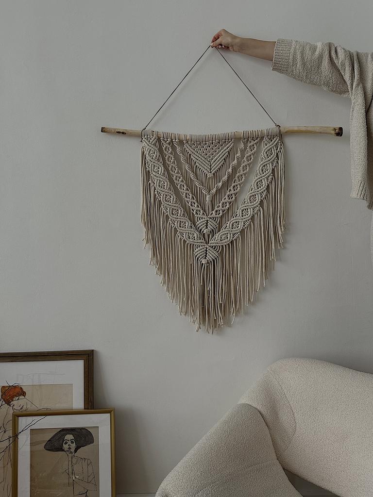 Макраме настенное 60х75