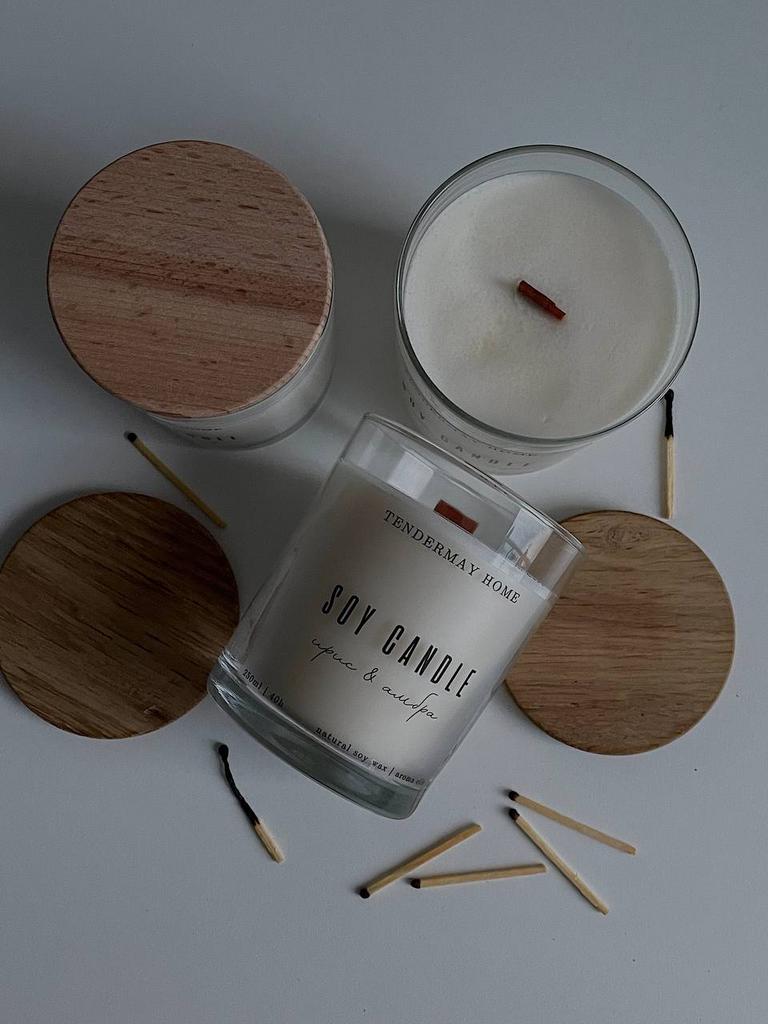 Свеча ДЕРЕВО КАРДАМОН 250 мл