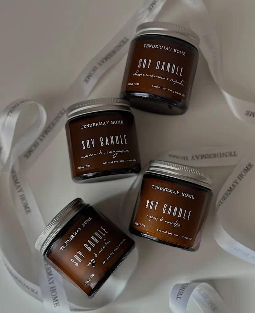 Свеча ТАБАК И ВАНИЛЬ 100 мл