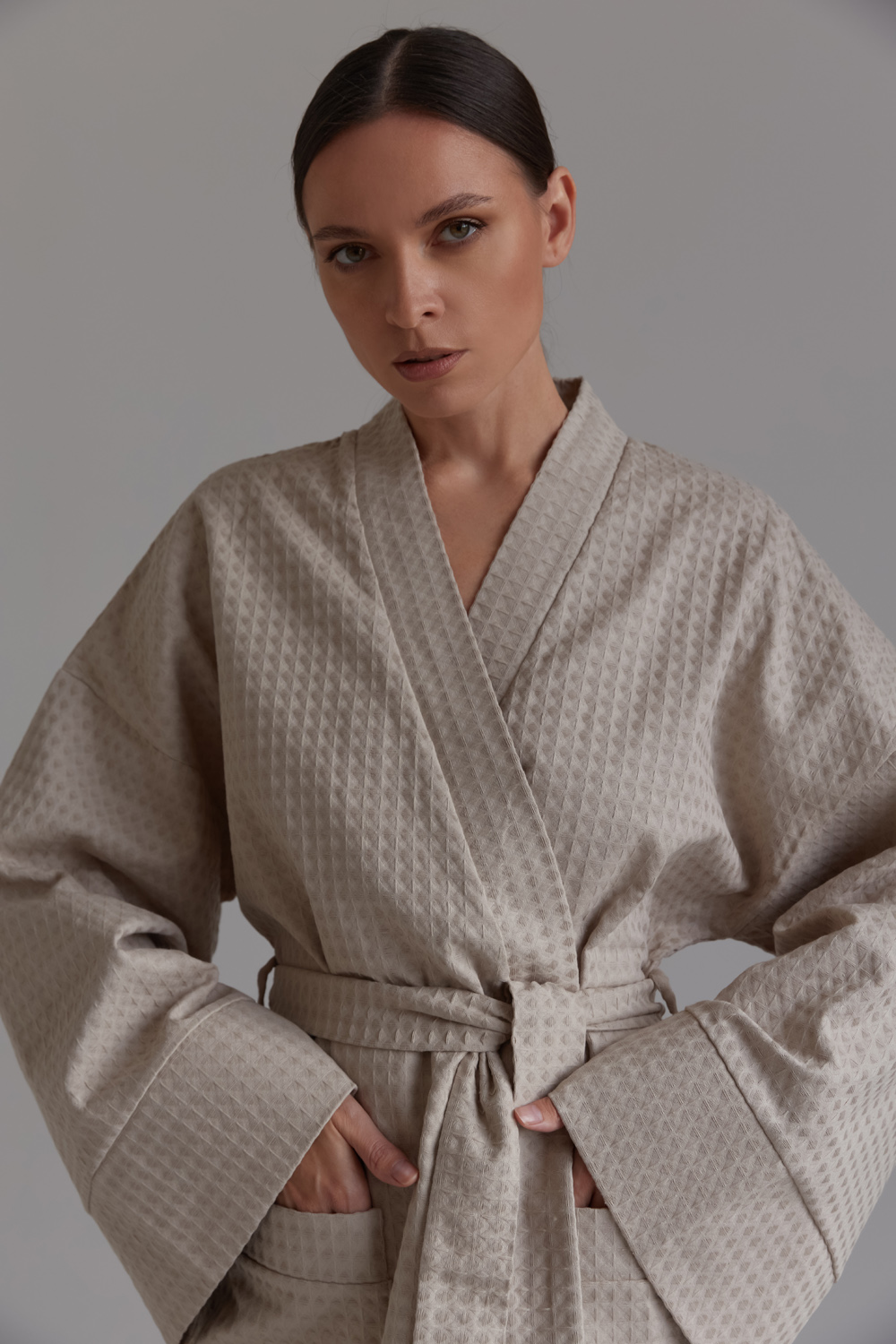 ХАЛАТ ВАФЕЛЬНЫЙ