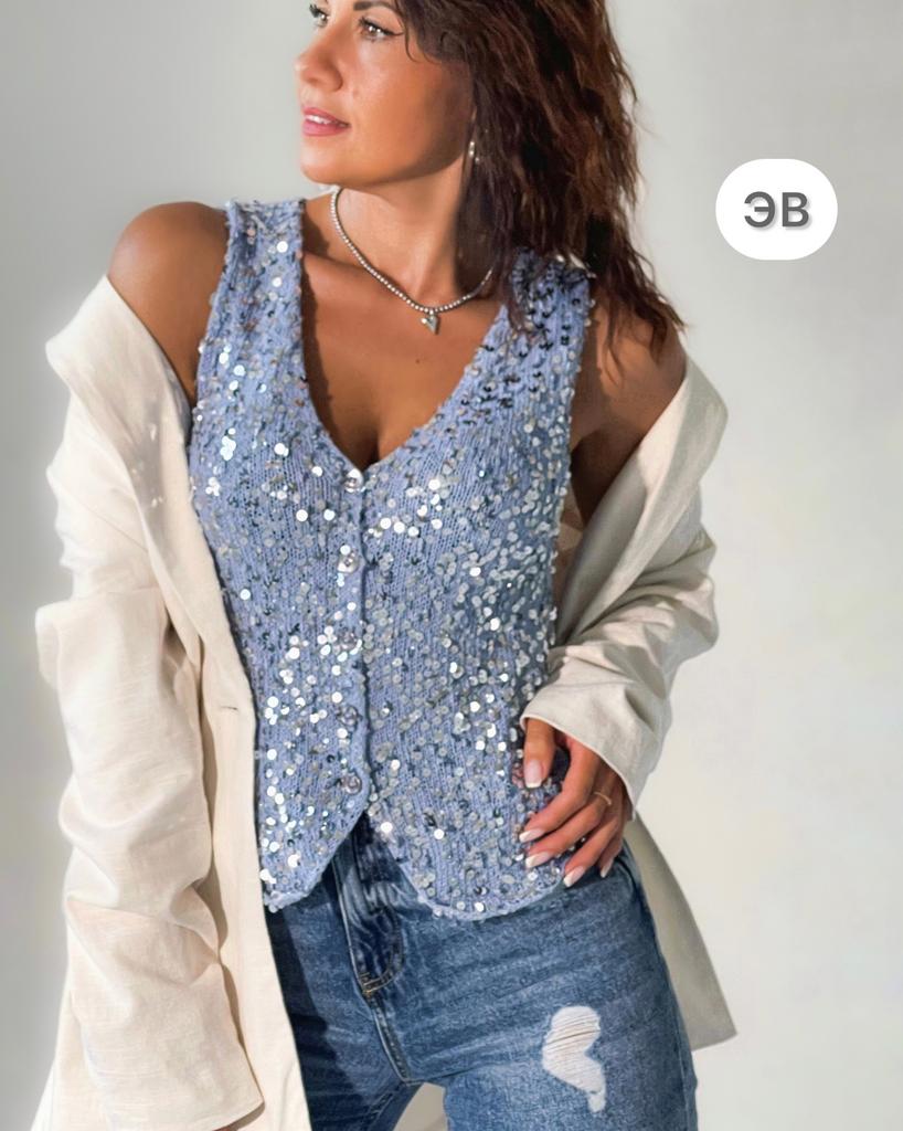 Описание жилета "Shiny vest"