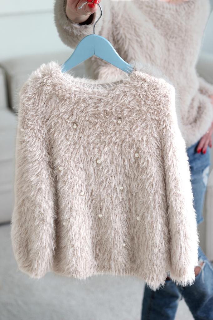 Комбо "Fluffy jumper" (Взрослый и детский)