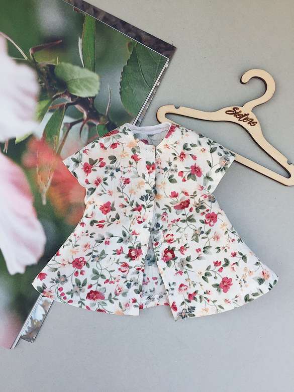 Beach robe "Botanical"