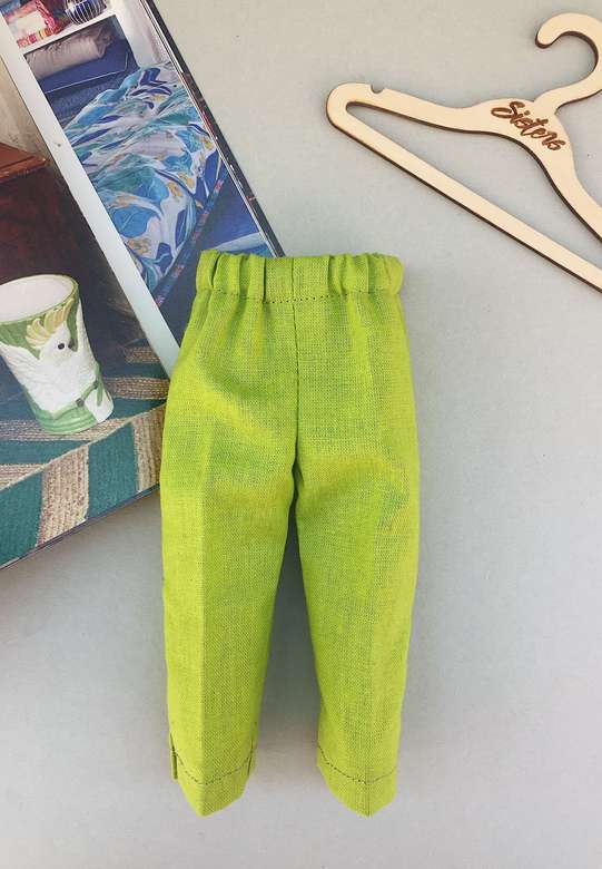 Cotton trousers "Botanical"