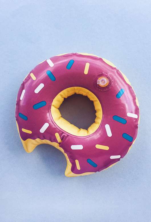 Inflatable circle pink