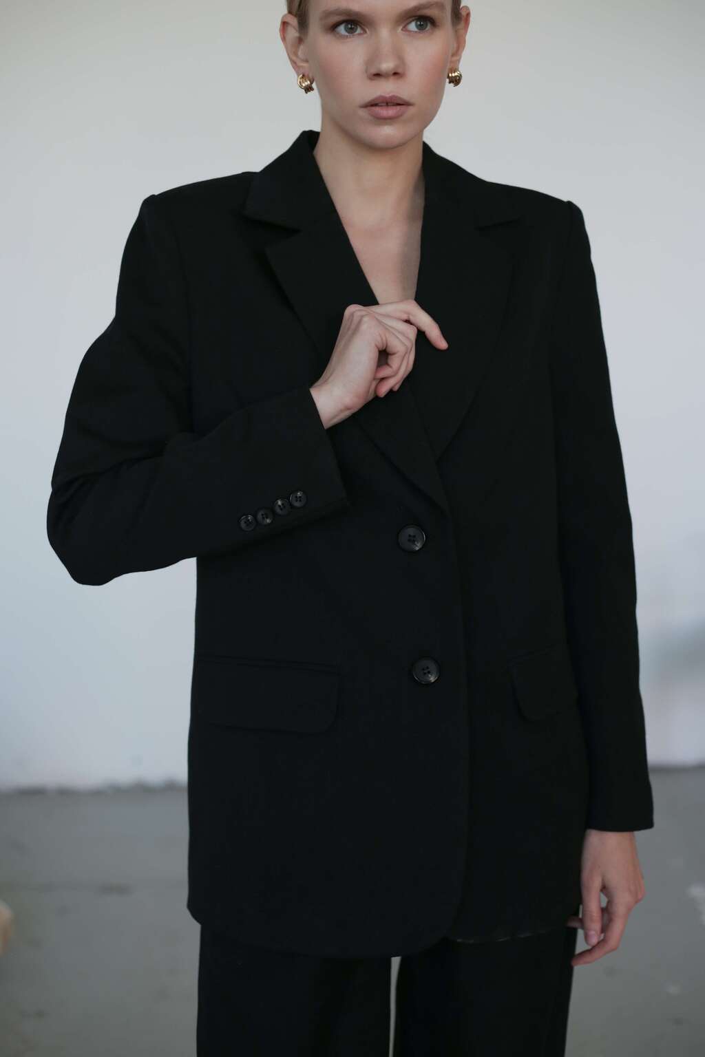 Прямой жакет "Ночь в Амстердаме"