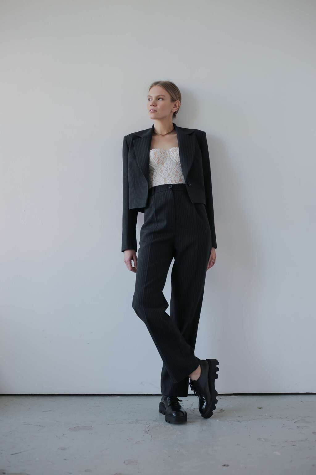 Брюки прямые "Мелодия ночи"