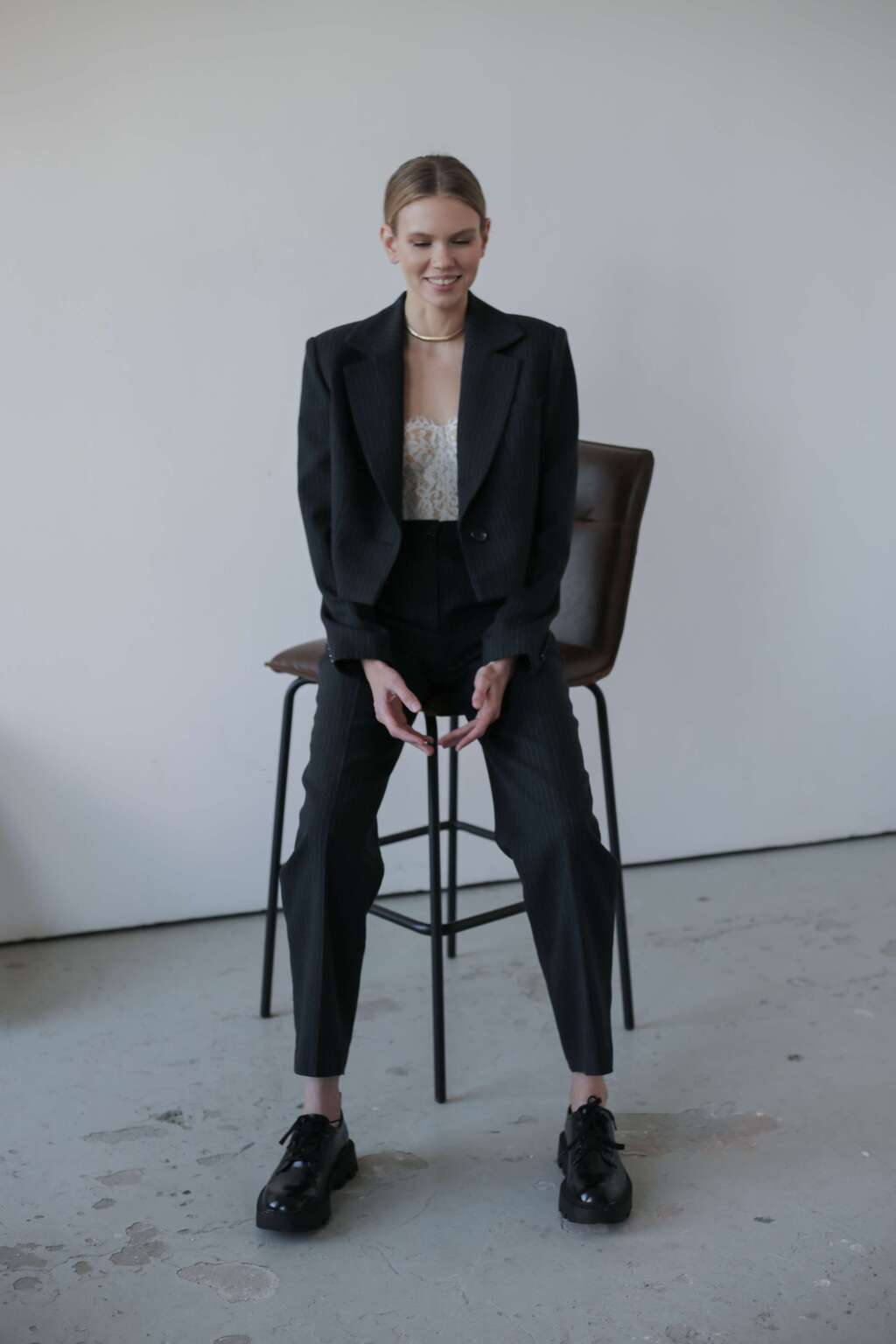 Укороченный жакет "Мелодия ночи"