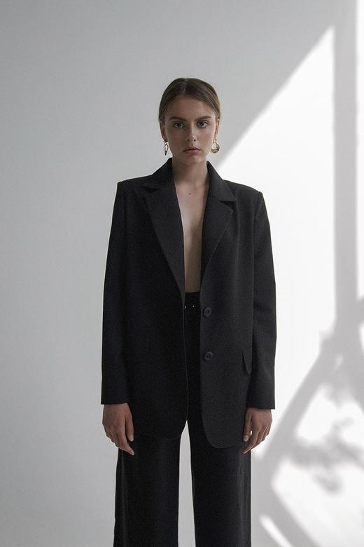 Брючный костюм "Sia" черный