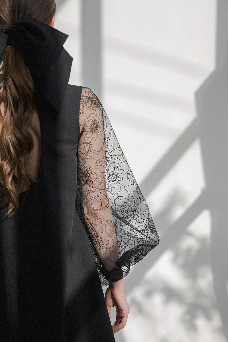 Платье "Miya" черное