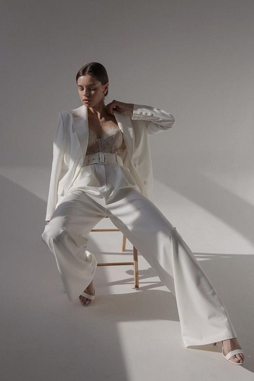 Брючный костюм "Sia" айвори