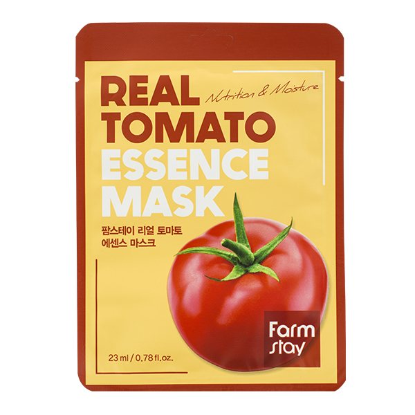 FarmStay Real Tomato Essence Mask Тканевая маска с томатом