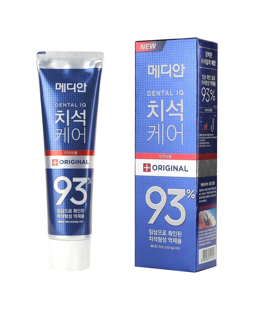 Зубная паста для всей семьи с цеолитом Median Dental IQ 93% Original