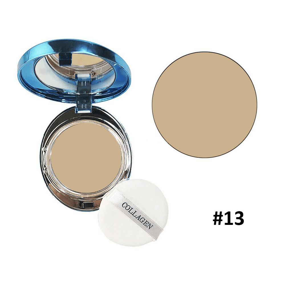 Увлажняющая коллагеновая пудра со сменным блоком Enough Collagen Hydro Moisture Two Way Cake SPF25 PA++