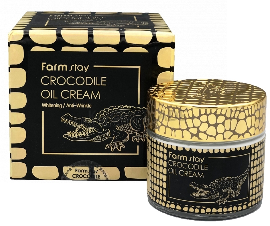 Крем с крокодильим жиром Farmstay Crocodile Oil Cream, 70 мл