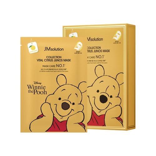 JMsolution Тканевая маска с юдзу - Disney Collection Vital Citrus Junos Mask
