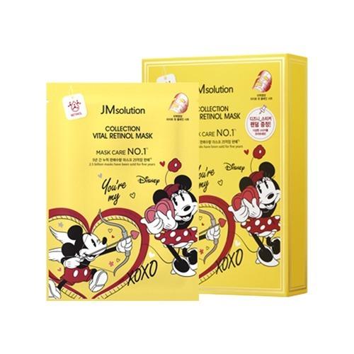 JMsolution Тканевая маска увлажняющая с ретинолом - Disney Collection Vital Retinol Mask