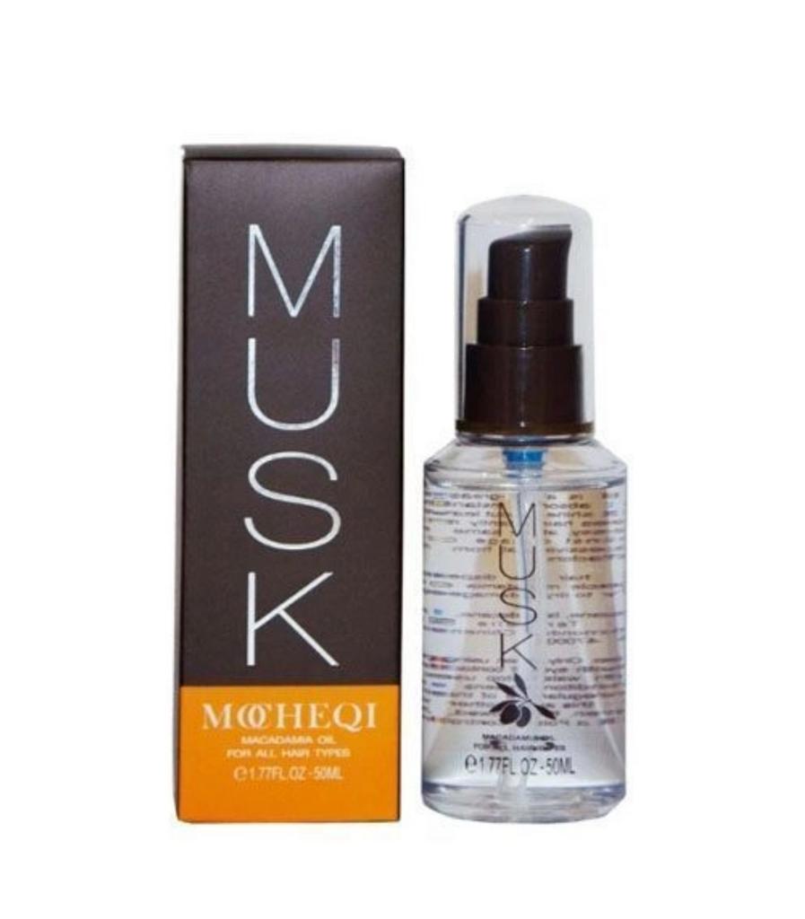 MOCHEQI Musk Macadamaia Oil Питательное масло макадамии для волос 60 мл