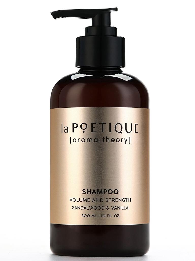 Шампунь для волос, объём и сила, 300 мл, аромат сандала и ванили, LA POETIQUE