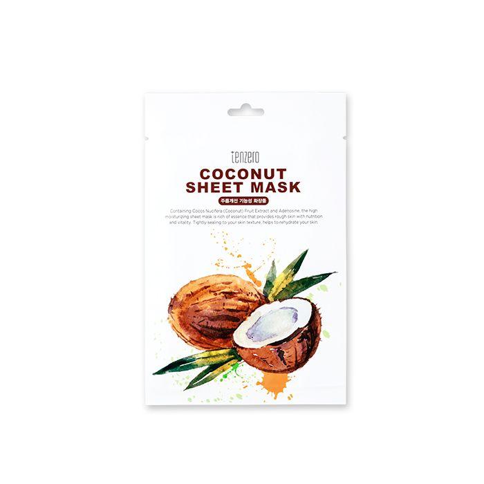 TENZERO Тканевая маска с экстрактом кокоса Coconut Sheet Mask