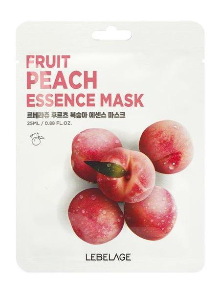 Lebelage Тканевая маска для лица с экстрактом персика Fruit Peach Essence Mask