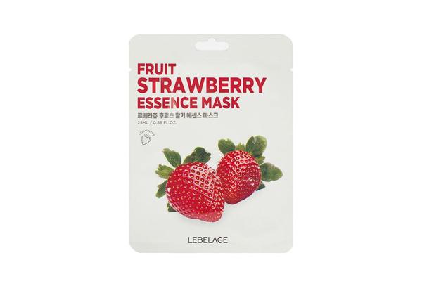 Lebelage Тканевая маска для лица с экстрактом клубники Fruit Strawberry Essence Mask
