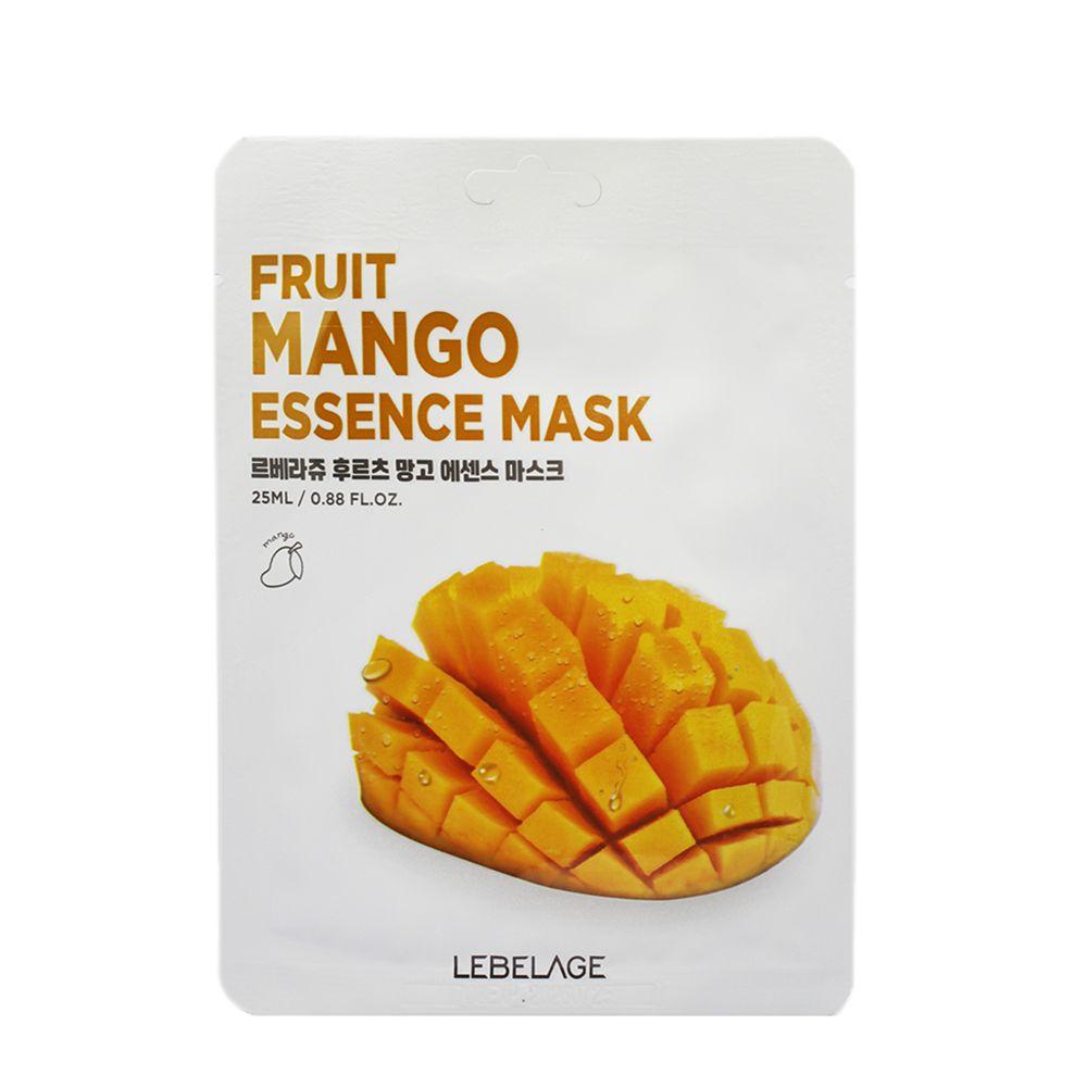 Lebelage Тканевая маска для лица с экстрактом манго Fruit Mango Essence Mask 25мл