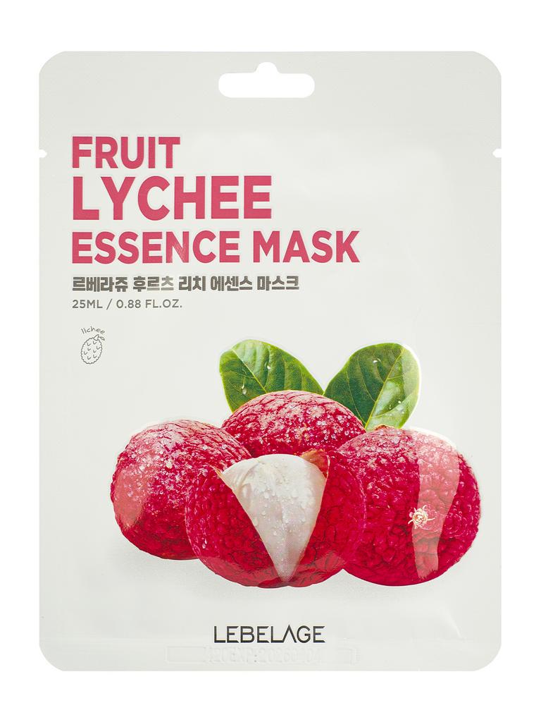 Lebelage Тканевая маска для лица с экстрактом личи Fruit Lychee Essence Mask