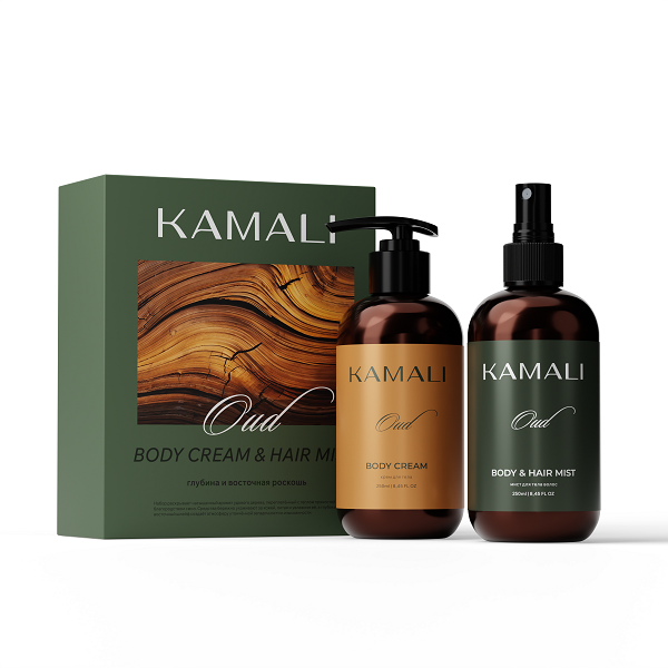 KAMALI Косметический набор для ухода крем + мист