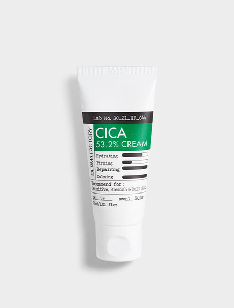 Derma Factory Крем-концентрат увлажняющий с центеллой азиатской (53,2%), Cica 53.2% Cream