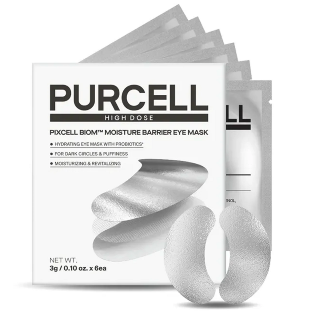 Purcell Премиальные патчи с пробиотиками и коллагеном (1 пара), Pixcell Biom™ Moisture Barrier Eye Mask