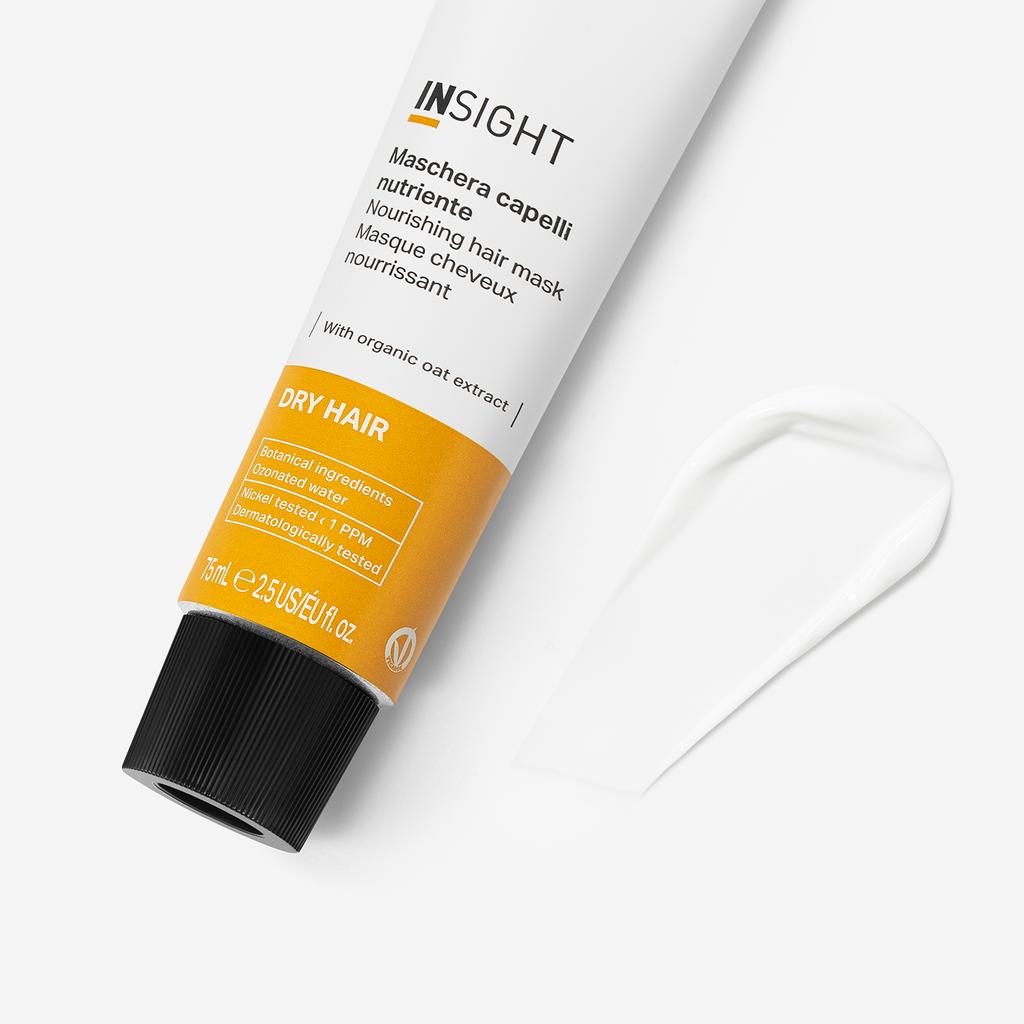 INSIGHT Увлажняющая маска для волос с экстрактом овса Dry Hair Nourishing Mask