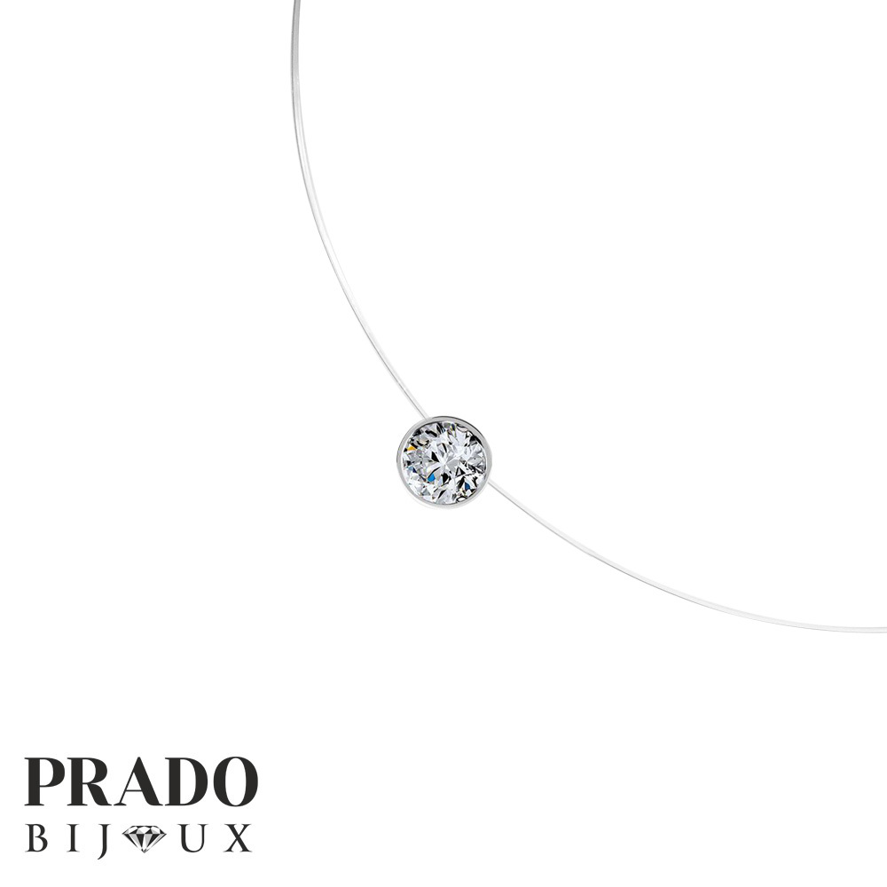 Чокер "Solitaire" Swarovski zirconia crystall