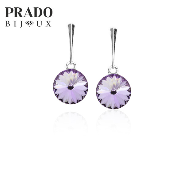 Серьги "Sweet" violet