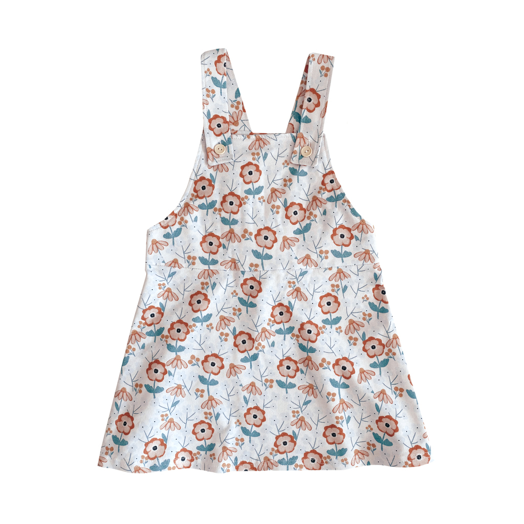 Vintage Flowers Print Sundress