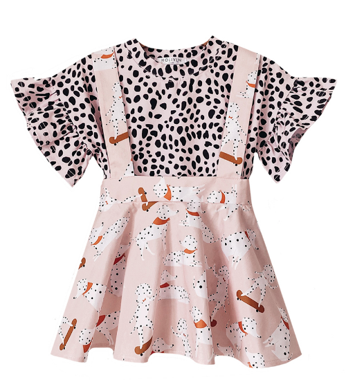 Dalmatian Outfit Set