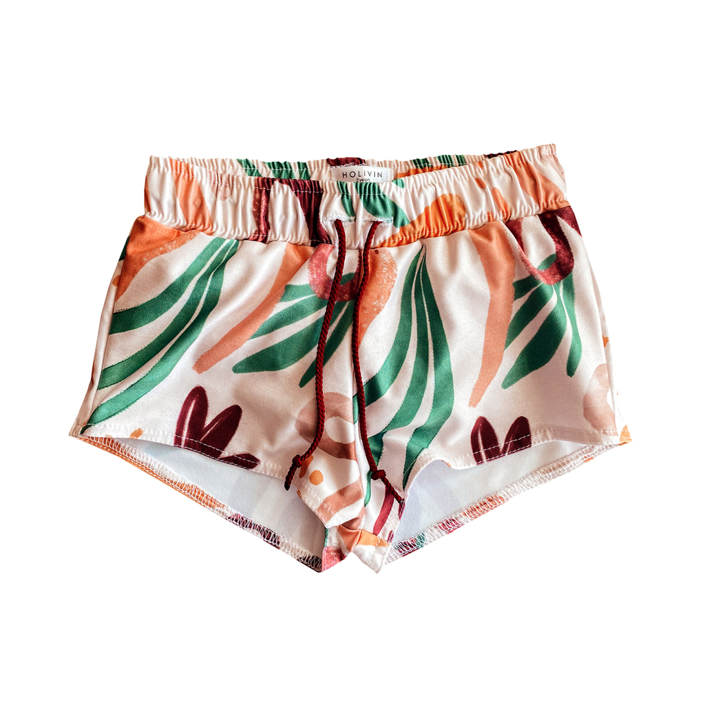 Abstract Swim Shorts