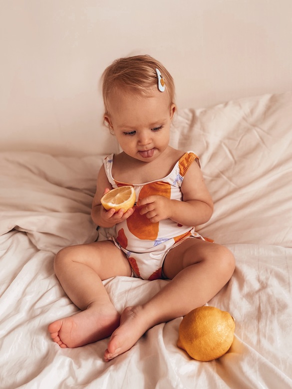 Lemons Frills Swimsuit