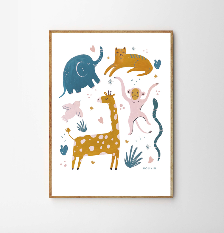 Fauna Children’s Poster