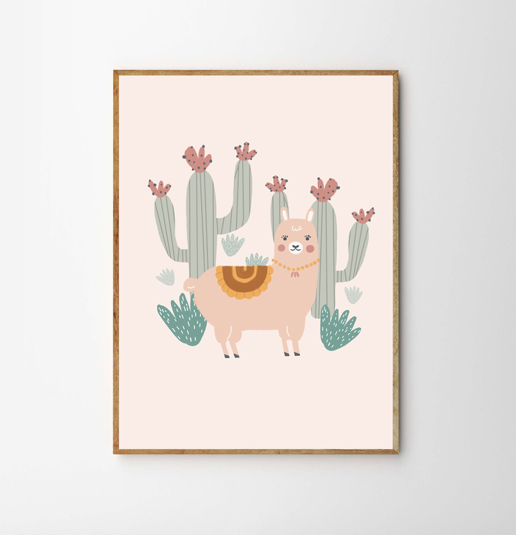 Lama Children’s Poster