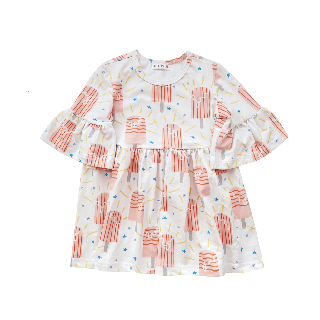 Ice Cream Print Dress
