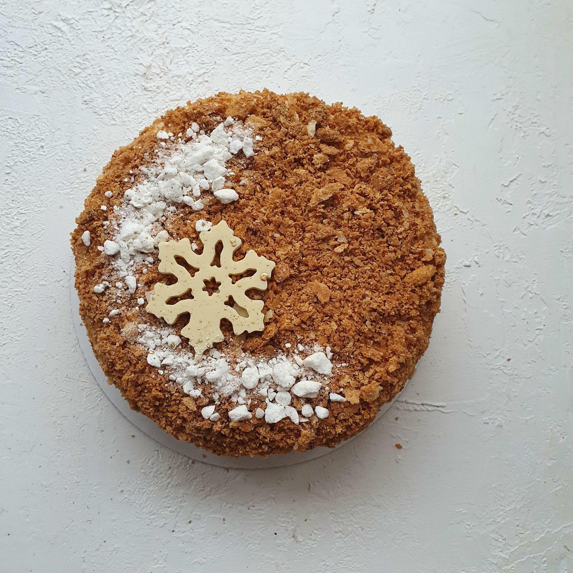 Торт "Наполеон. Ванильный"